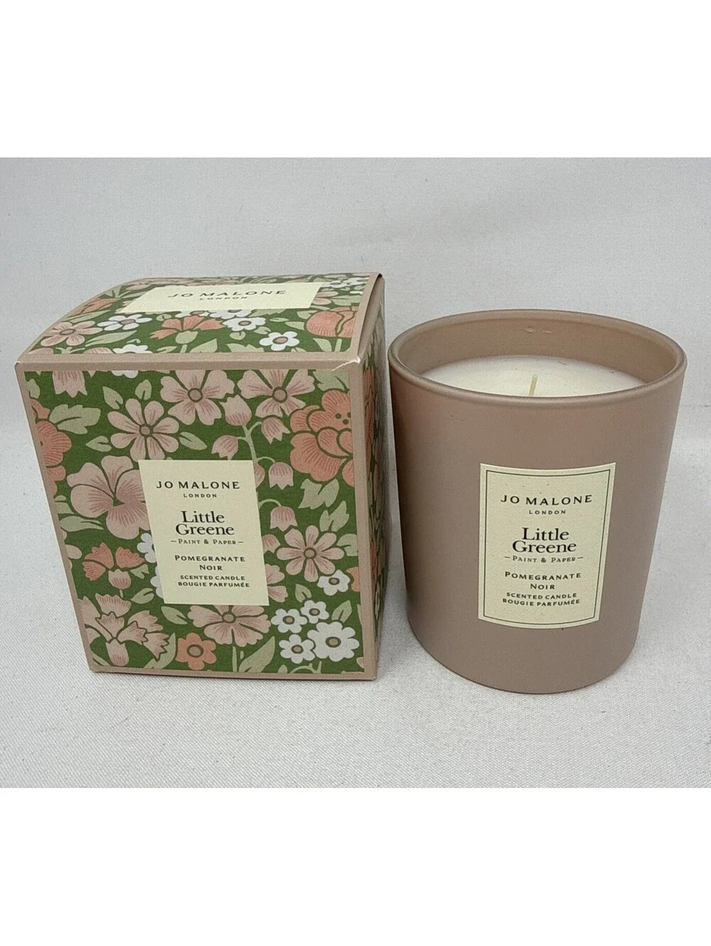 Jo Malone Little Green POMEGRANATE NOIR Scented Candle - Size 7 Oz / 200 g RN 1